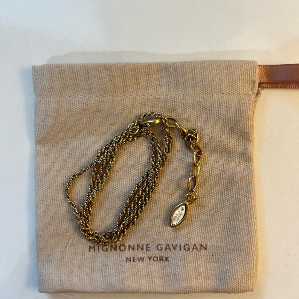 Mignonne gavigan rope chain necklace